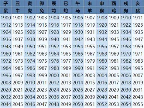 馬年出生年份|属马的出生年份表年龄